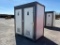 2 STALL PORTABLE RESTROOM