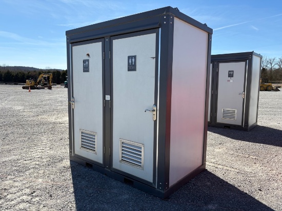 2 STALL PORTABLE RESTROOM