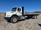 2013 FREIGHTLINER M2 112 TANDEM AXLE FLATBED