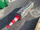 LOT OF (60) TRAFFIC CONES