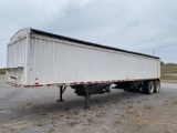 1981 CHAMPION TANDEM AXLE HOPPER BOTTOM TRAILER