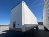 1981 FRUEHAUF SINGLE AXLE VAN TRAILER