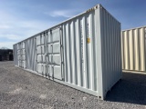 40’ SHIPPING CONTAINER W/2 SIDE DOORS