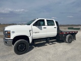 2022 CHEVROLET 5500 FLATBED TRUCK
