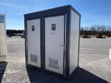 2 STALL PORTABLE RESTROOM