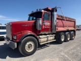 2007 WESTERN STAR 4900 SF TRI AXLE DUMP