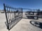 7’ X 20’ METAL FARM DRIVEWAY GATE