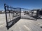 7’ X 20’ METAL FARM DRIVEWAY GATE