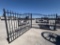 7’ X 20’ METAL FARM DRIVEWAY GATE