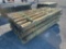 BUNDLE OF (28) WOODEN POSTS