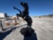 REARING BLACK BEAUTY STATUE