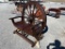 WOODEN WAGON WHEEL BENCH
