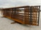 LOT OF (10) 24’ CORRAL PANEL