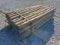 LOT OF (36) WOODEN POST
