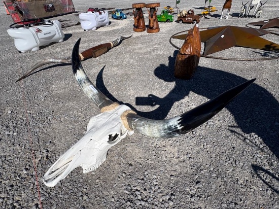 DECORATIVE BULL SKULL