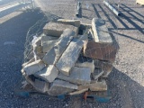 PALLET OF LANDSCAPING STONES
