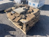 PALLET OF LANDSCAPING STONES