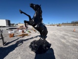 REARING BLACK BEAUTY STATUE