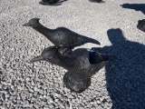 PAIR OF ROAD RUNNER STATUES