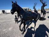 WILD MUSTANG STATUE