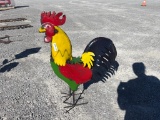 METAL MULTICOLORED ROOSTER