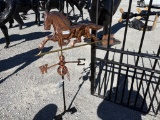 COPPER HORSE WEATHERVANE