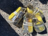 LOT OF (4) RATCHET STRAPS