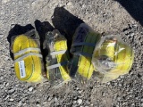 LOT OF (4) RATCHET STRAPS