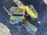 LOT OF (4) RATCHET STRAPS