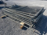 LOT OF CHAINLINK FENCE PANELS