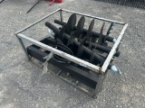 POST HOLE DIGGER W/ 3 AUGERS