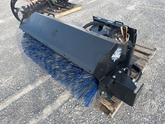 BLUE DIAMOND 48" HYD ANGLE BROOM