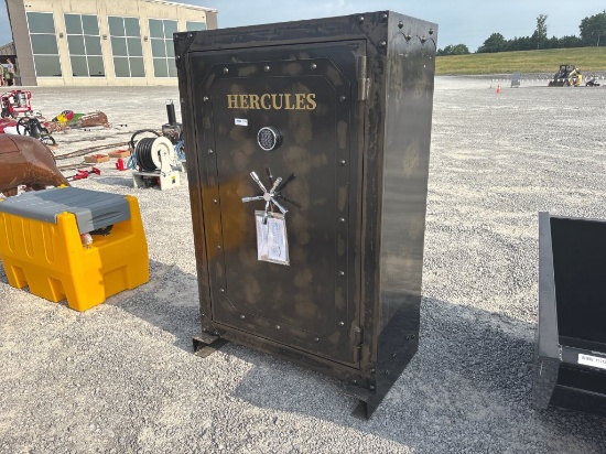 HERCULES LARGE VINTAGE GUN SAFE