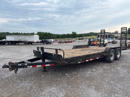 BJ’S TANDEM AXLE EQUIPMENT TRAILER