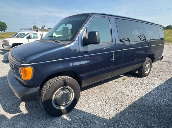 2003 FORD E-350 XL PASSENGER VAN