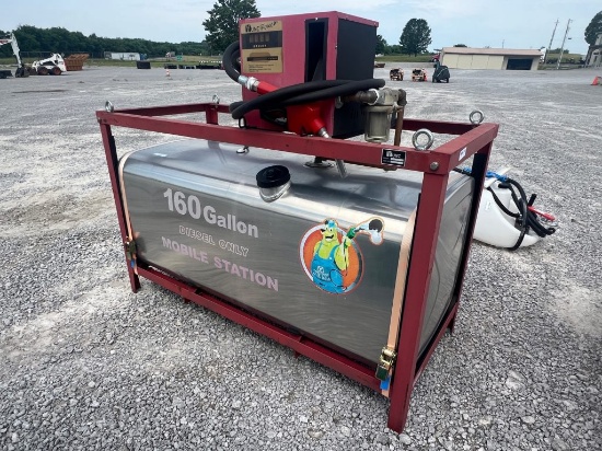 YUNI D620DC 160 GAL MOBILE FUEL STATION