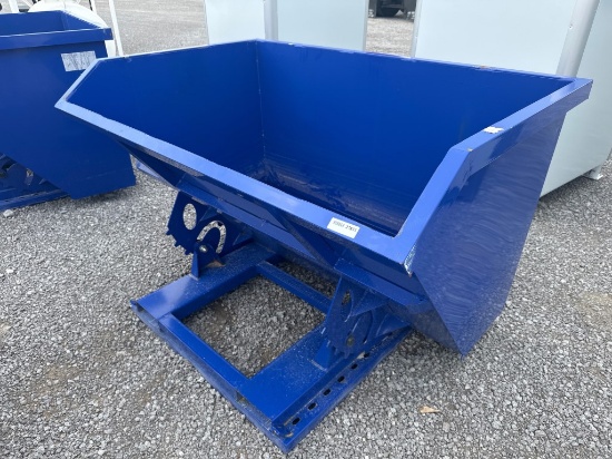1.5 YD SELF DUMPING TRASH HOPPER