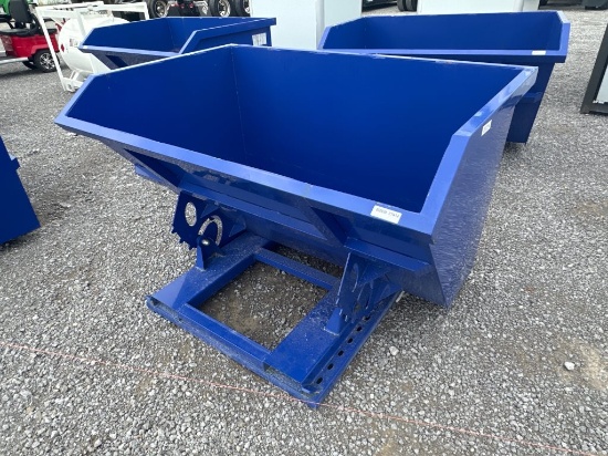 1.5 YD SELF DUMPING TRASH HOPPER