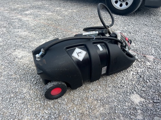 AM-TANK 29 GAL PORTABLE TRANSFER CART
