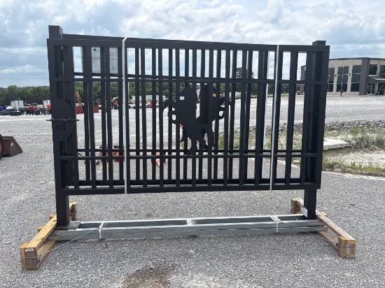 20’ BI-PARTING ENTRY GATE