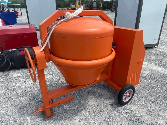 TOWABLE CONCRETE MIXER