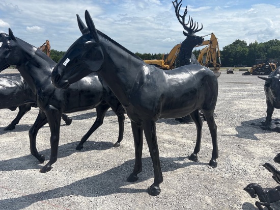 DECORATIVE MULE STATUE