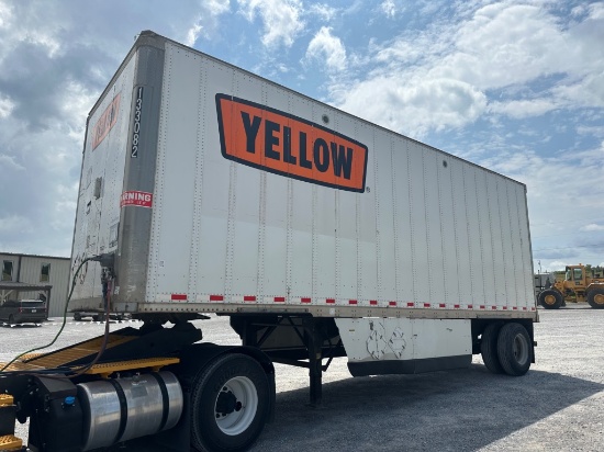 2015 STOUGHTON 28' X 102" SINGLE AXLE PUP TRAILER