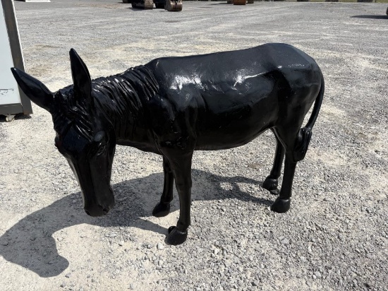 SMALL DONKEY STATUE