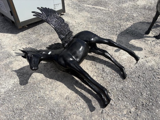SMALL PEGASUS STATUE
