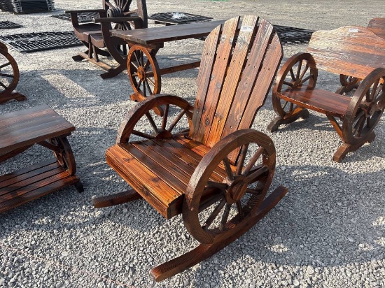 WAGON WHEEL ROCKER