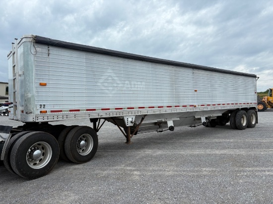 1990 TIMPTE TANDEM AXLE SUPER HOPPER BOTTOM TRAILE