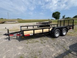 2025 ROGERS WELDING 6.4’ X 16’ TANDEM AXLE TAG TRA