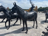 DECORATIVE MULE STATUE