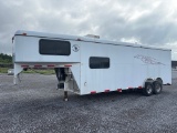 2007 DOUBLE D TANDEM AXLE GOOSENECK TRAILER